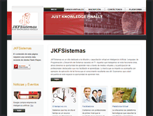 Tablet Screenshot of jkfsistemas.com